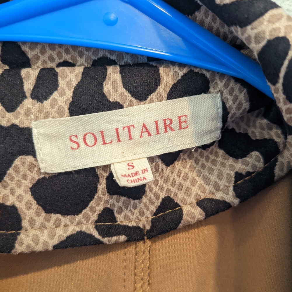 Solitaire Leopard Print Coat - image 2